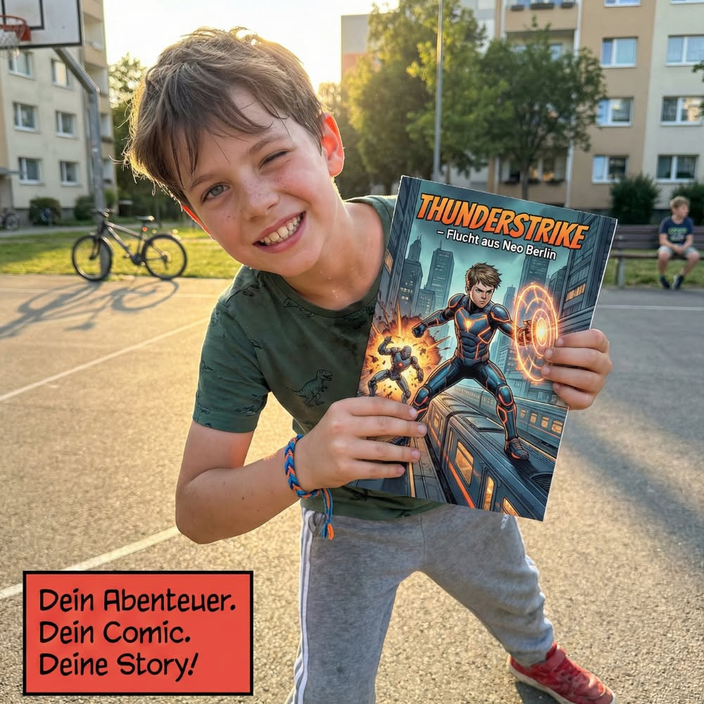 Dein Kind als Superheld!