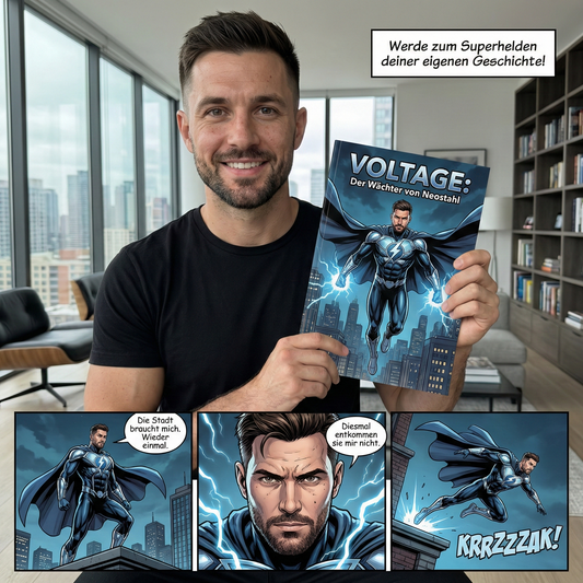 Superhelden-Comic: Werde zum Superhelden!