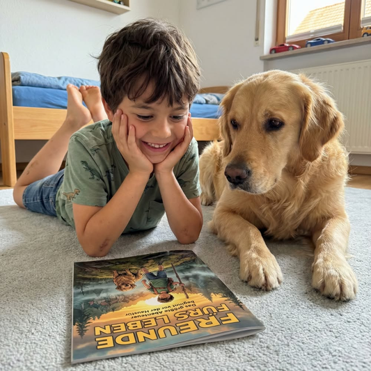 Dein Kind mit deinem Haustier!